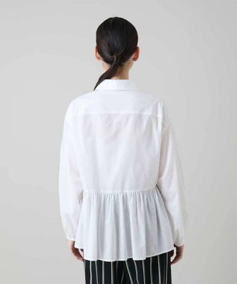 刺繍アクセントカシュクールブラウス／洗える | HIROKO KOSHINO (Women