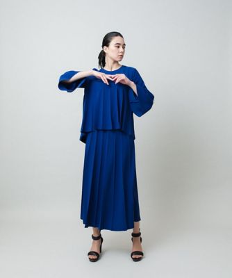 立体プリーツシルエットブラウス／洗える | HIROKO KOSHINO (Women