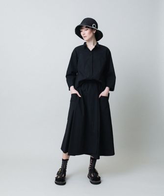 バックタックデザインシャツ　／日本製／洗える
