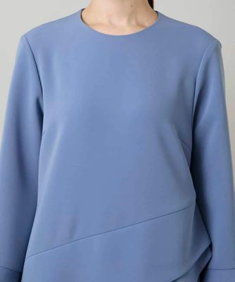 アシンメトリーカッティングドレス／日本製／洗える | HIROKO KOSHINO