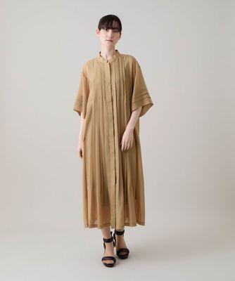 立体プリーツシアーワンピース ／洗える | HIROKO KOSHINO (Women