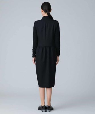 日本製】ツイルストレッチスリーブレスワンピース | HIROKO
