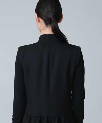 【日本製】ツイルストレッチスリーブレスワンピース