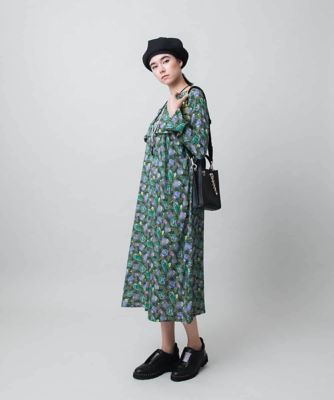 カラーストーンデザインワンピース／日本製／洗える | HIROKO