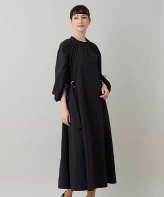 ストレッチギャザーワンピース／日本製 | HIROKO KOSHINO (Women