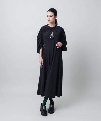 大きいサイズ！HIROKO KOSHINO ワンピース　42 HIROKO KOSHINO / ヒロココシノ 小付きヒョウ柄デザイン