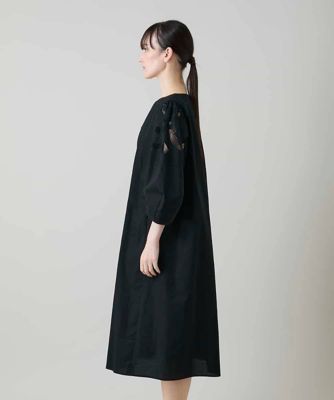 幾何学エンブロイダリーワンピース ／洗える | HIROKO KOSHINO (Women