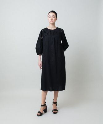 幾何学エンブロイダリーワンピース ／洗える | HIROKO KOSHINO (Women