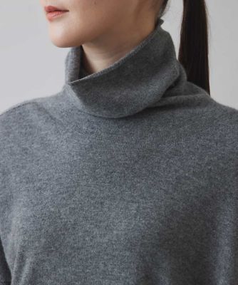 アシンメトリーデザインニットプルオーバー ／日本製 | HIROKO