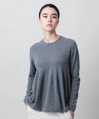 ＜HIROKO KOSHINO (Women)＞バルーンシルエットニットプルオーバー／日本製