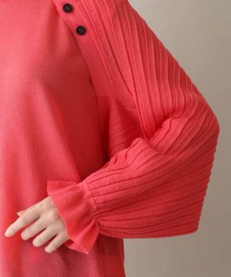 【３ＷＡＹ】ジョイントボレロニットプリーツトップ