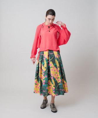 【３ＷＡＹ】ジョイントボレロニットプリーツトップ