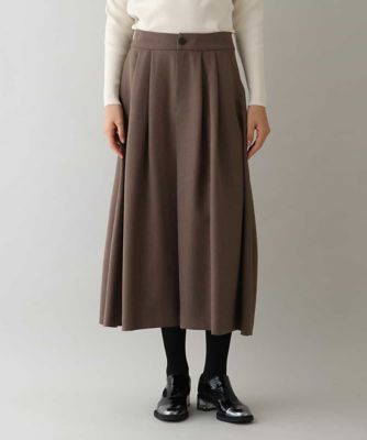 ＜HIROKO KOSHINO (Women)＞【日本製／洗える】パウダーツイルスカート