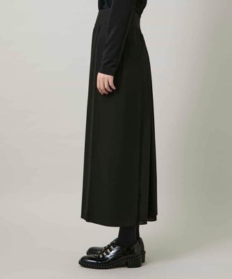 異素材コントラストスカート／日本製／洗える | HIROKO KOSHINO (Women
