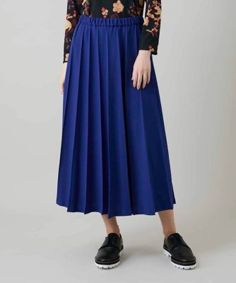 ＜HIROKO KOSHINO (Women)＞立体プリーツシルエットスカート　／洗える