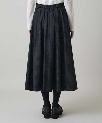 ドットジャカードフレアスカート ／洗える | HIROKO KOSHINO (Women