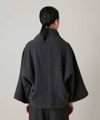 ストールカラーデザインショートコート ／日本製 | HIROKO KOSHINO