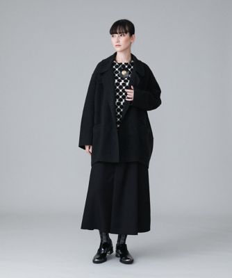 ダブルフェイスウールジャケットコート | HIROKO KOSHINO (Women 