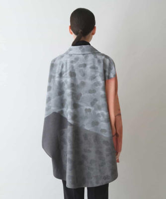 日本製】サークルフレームフラワープリントジャケット | ファッション 