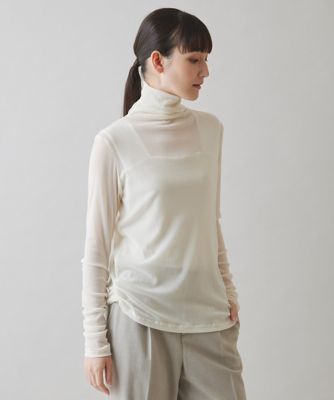 HIROKO KOSHINO / ヒロココシノ フロッキーチュールベーシックインナー/日本製/洗える フロッキーチュールベーシックインナー／日本製／洗える