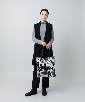 HKロゴハイネックインナープルオーバー／日本製／洗える