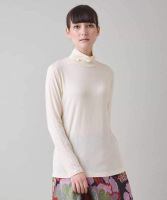 HIROKO KOSHINO (Women)/ヒロココシノ ハイネックインナープルオーバー/日本製/洗える 82ベージュ トップス【三越伊勢丹/公式】