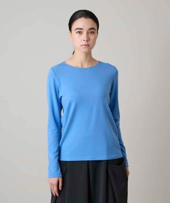 ＜HIROKO KOSHINO (Women)＞ニットジャージープルオーバー／日本製／洗える