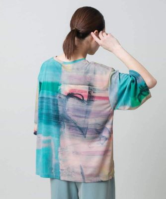 スムースジャージーアートＴシャツ／日本製／洗える