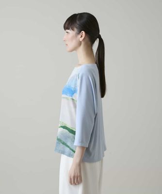 アートワークプリントデザインプルオーバー／日本製／洗える | HIROKO