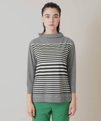nowos ボーダーカットソー マルチボーダースムースカットソー／日本製／洗える | HIROKO KOSHINO