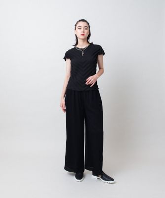 HIROKO KOSHINO ❤️新品タグ付き❤️ 立体プリーツデザインジレ 変形プリーツカットソー／洗える | HIROKO KOSHINO (Women