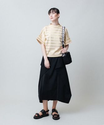 美品❗️HIROKO KOSHINO ヒロココシノ PREMIER 箔加工スカート HIROKO KOSHINO（ヒロココシノ）のロング・マキシ丈スカート