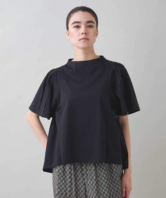 ❤M KYOKO 新品　素敵なカットソー❤ Floral Jacquard High Neck