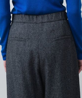 ウールツイルストレッチパンツ