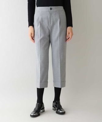 ＜HIROKO KOSHINO (Women)＞【日本製】２ＷＡＹストレッチクロップトパンツ