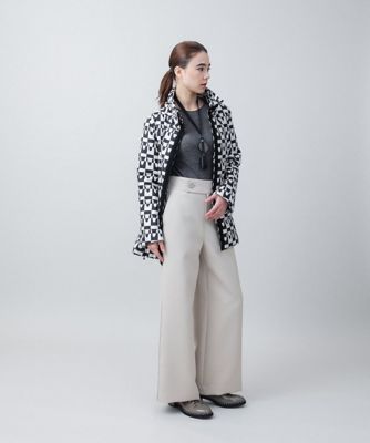 トリプルクロス美シルエットパンツ　／日本製／洗える