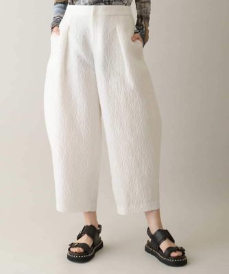 ジャガードワイドパンツ ／日本製 | HIROKO KOSHINO (Women