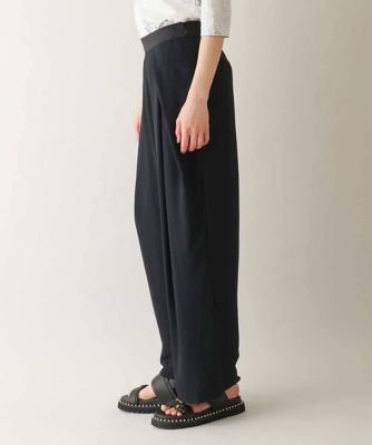 シフォンテーパードパンツ　／日本製