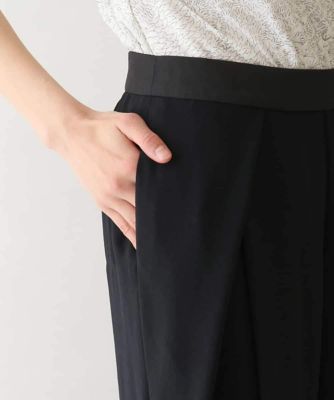 シフォンテーパードパンツ　／日本製