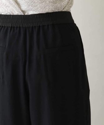 シフォンテーパードパンツ　／日本製