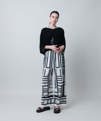 コシノヒロコ　ガウチョパンツ　38サイズ　新品 HIROKO KOSHINO（ヒロココシノ）のガウチョ・ワイドパンツ