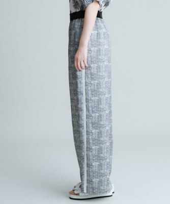 日本製】チェック柄プリントワイドパンツ | HIROKO KOSHINO (Women  