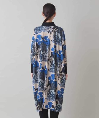 アートプリントジャージーワンピース／日本製／洗える | HIROKO