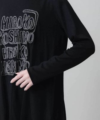 コード刺繍チュニックトップス　／日本製