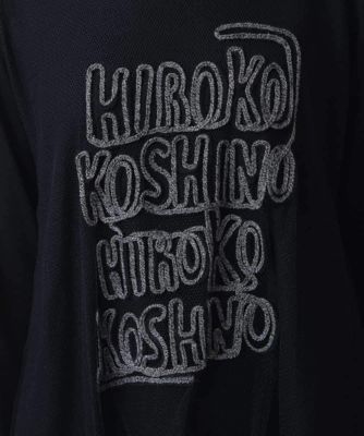 コード刺繍チュニックトップス　／日本製