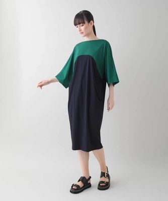小付きヒョウ柄デザインワンピース ／日本製／洗える | HIROKO