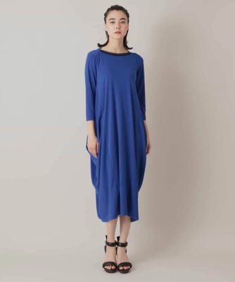 スパンコール刺繍ロングワンピース／日本製／洗える | HIROKO KOSHINO
