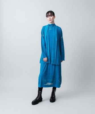 シームレスガーメントスリーブレスワンピース／日本製／洗える