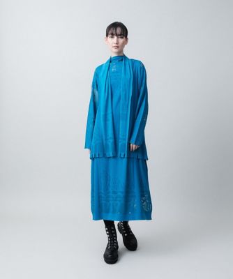 シームレスガーメントスリーブレスワンピース／日本製／洗える