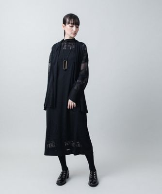シームレスガーメントスリーブレスワンピース／日本製／洗える